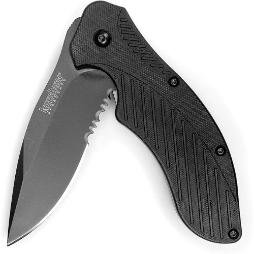 Kershaw-Clash-Black-Serrated-Pocketknife